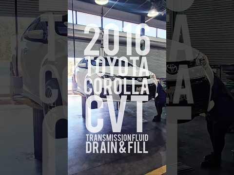 2016 Toyota CVT Transmission Service | Drain &amp; Fill 🚗