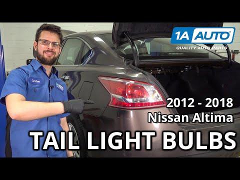 How to Replace Both Taillight Bulbs on a 2013 Nissan Altima (Brake/Tail Lights)