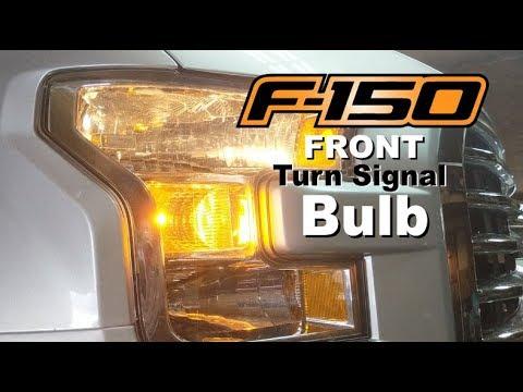 2015-2017 F150: Front Turn Signal Bulb Replacement