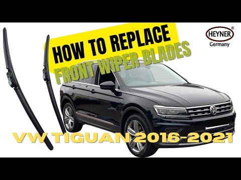 How To Replace Front Wipers On VW Tiguan 2016-onwards Heyner Easy Quick