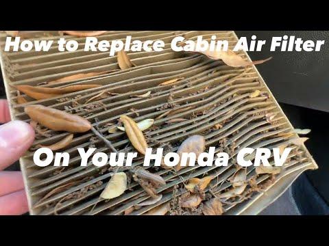 How to Replace the Cabin Air Filter on a 2017-2026 Honda CR-V (Engine: Inline 4 1.5L)