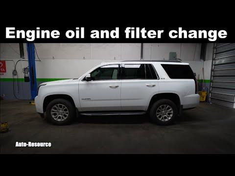 How to Change Engine Oil & Oil Filter on a 2016 GMC Yukon 6.2L (0W-20 dexos1)