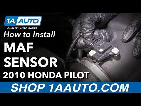 How to Replace Mass Air Flow MAF Sensor 09-11 Honda Pilot
