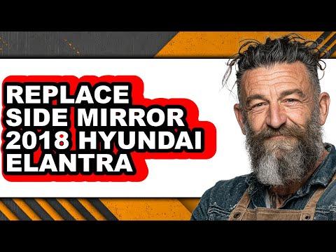 How To Replace Side Mirror 2018 Hyundai Elantra (UPDATED)