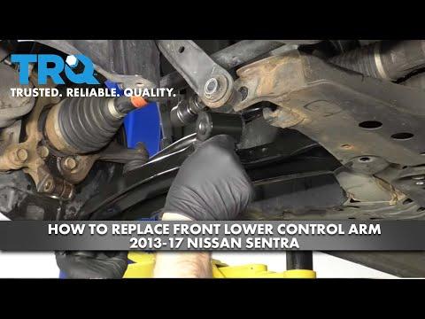 How to Replace Front Lower Control Arm 2013-17 Nissan Sentra