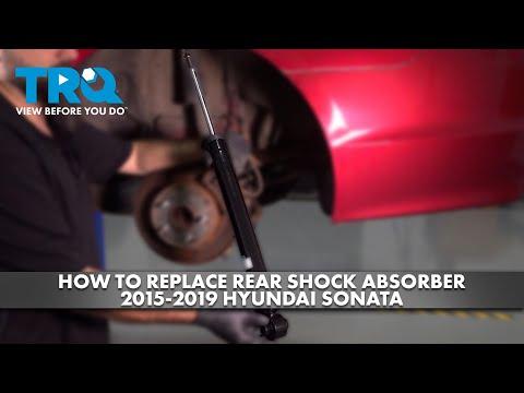 How to Replace Front Struts and Rear Shock Absorbers on a 2016 Hyundai Sonata