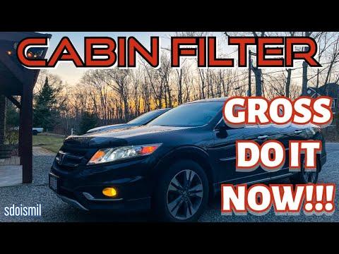 How to Replace the Cabin Air Filter on a 2014 Honda Crosstour
