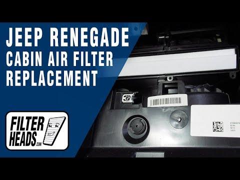 How to Replace Cabin Air Filter 2016 Jeep Renegade | AQ1226