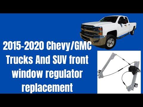 How to Replace the Front Window Regulator on a 2016 Chevrolet Suburban (Driver or Passenger)