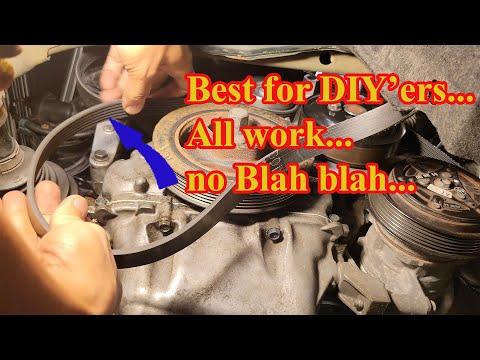 Honda HR-V Serpentine Belt (Drive Belt) Change D.I.Y.