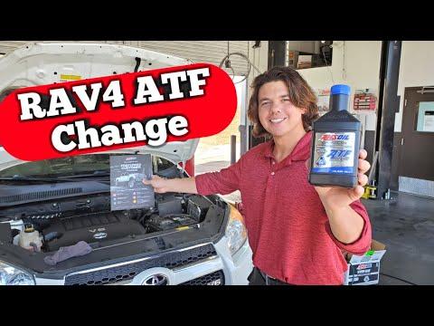 How to Change Automatic Transmission Fluid (Drain & Refill) on a 2011 Toyota RAV4