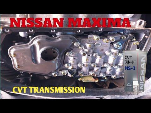 Nissan Maxima CVT Transmission Fluid and filters change 2013-2019
