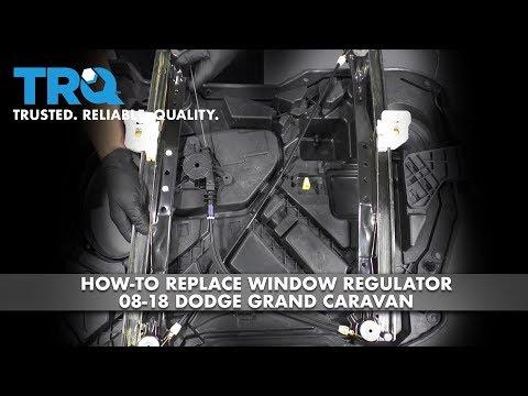 How to Replace the Front Window Regulator on a 2018 Chrysler Pacifica