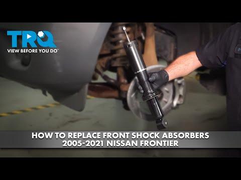 How to Replace Front Shock Absorbers 2005-2021 Nissan Frontier