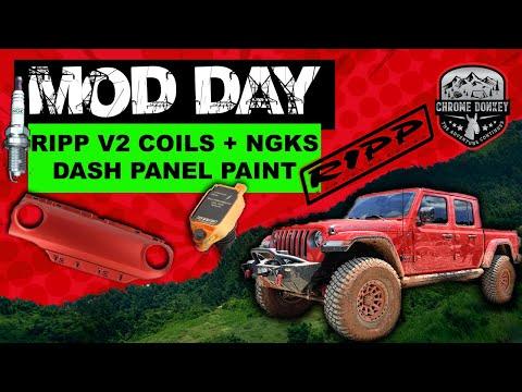 Jeep Gladiator JT & Jeep Wrangler JL 3.6L RIPP Coil Pack + Dash Panel Repainting
