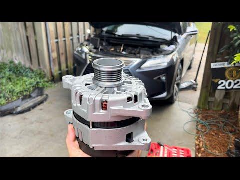 2016 Lexus RX 350 Alternator Replacement