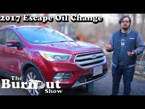 How To Do An Oil Change (On A 2017 Ford Escape) - Burnout Tutorials