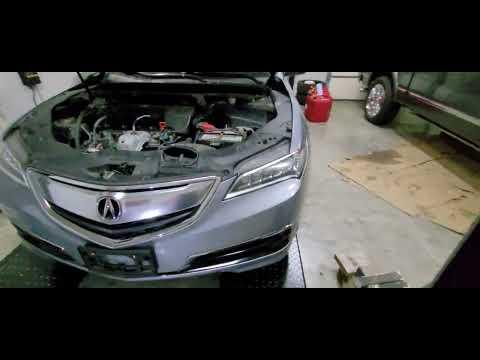 2016 Acura TLX Transmission Fluid Change