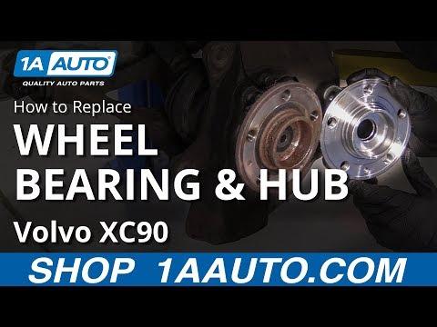 How to Replace Front Wheel Hub & Bearing 02-14 Volvo XC90
