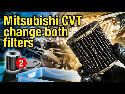 Mitsubishi outlander CVT oil and filter change