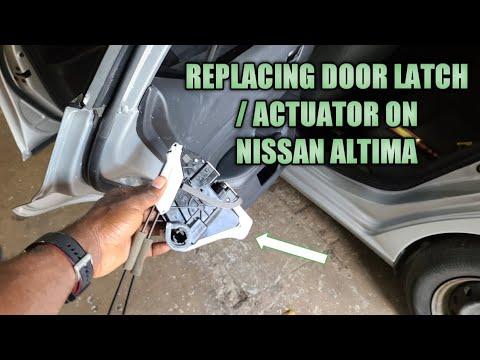 How to Replace the Rear Door Lock Actuator on a 2019-2021 Nissan Altima