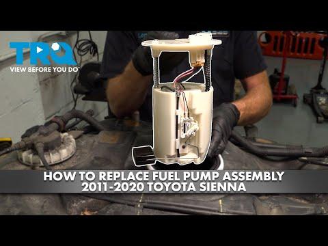 How to Replace the Fuel Pump on a 2016 Toyota Sienna