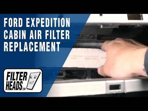 How to Replace Cabin Air Filter 2018 Ford Expedition | AQ1251