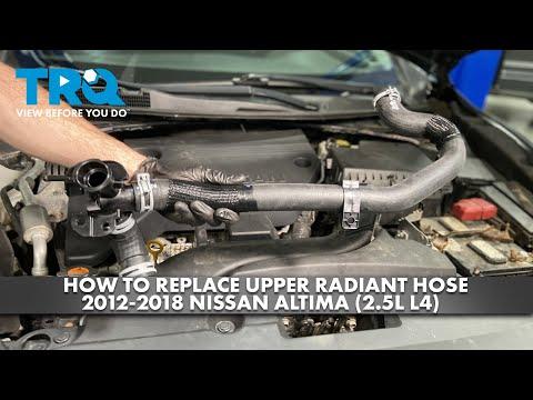 How to Replace Upper Radiator Hose 2012-2018 Nissan Altima 2.5L L4