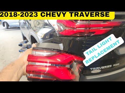 How to Replace Rear Turn Signal Bulbs on a 2013-2022 Chevrolet Traverse