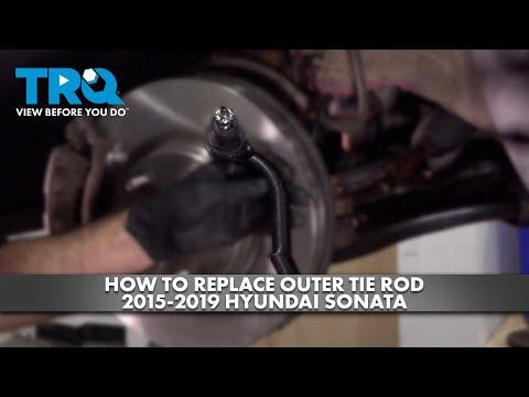 How to Replace Outer Tie Rod 2015-2019 Hyundai Sonata