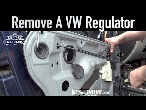 How to Replace the Front Window Regulator on a 2016 Volkswagen Passat