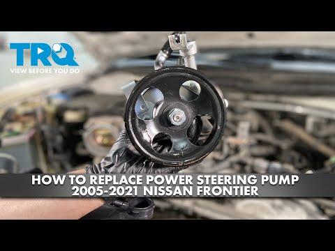 How to Replace Power Steering Pump 2005-2021 Nissan Frontier