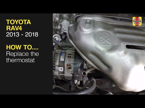 How to Replace the Thermostat on a 2017 Toyota RAV4