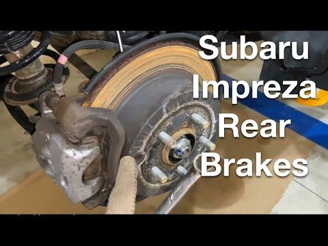 How to Replace 2016 Subaru Impreza Rear Brakes (Pads and Rotors)