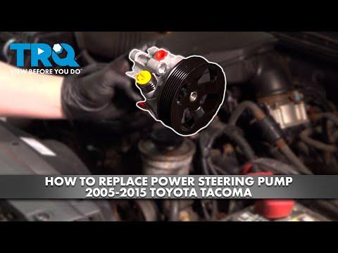 How to Replace the Power Steering Pump on a 2005-2021 Toyota Tacoma 2.7L (Engine: Inline 4 2.7L)