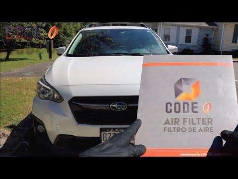 2018 Subaru Crosstrek Engine Air Filter Replacement (EASY!)
