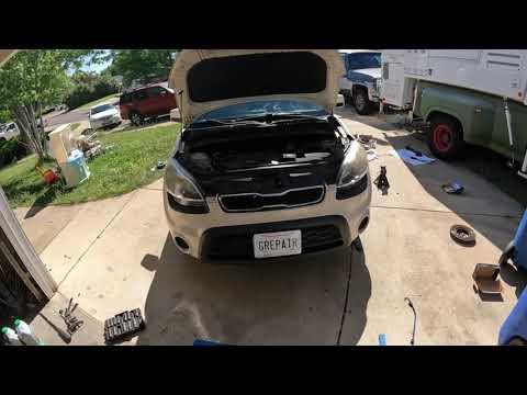 How To Replace The Thermostat On A Kia Soul or Forte Rio P0128