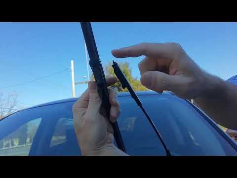 How to Replace Front Windshield Wiper Blades on a 2022 Ford Escape