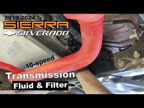 2019-2024 Sierra/Silverado: 10-speed Transmission Fluid &amp; Filter Change (10L80)