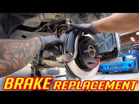 HOW TO REPLACE RAM 1500 FRONT BRAKES ROTORS & PADS