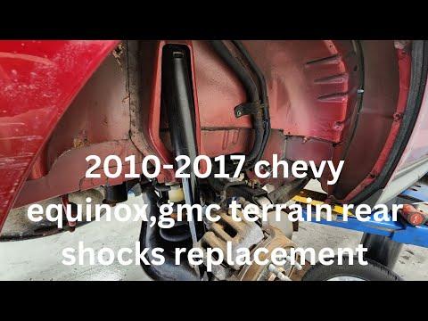 How to Replace Rear Shock Absorbers on a 2017 Chevrolet Equinox