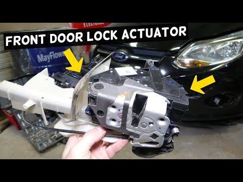 HOW TO REPLACE FRONT DOOR LOCK ACTUATOR ON FORD FOCUS MK3