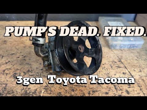 How to Replace the Power Steering Pump on a 2005-2023 Toyota Tacoma (Engine: Inline 4 2.7L)