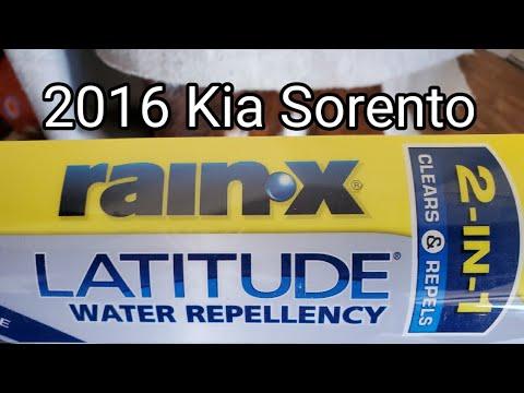 2016 Kia Sorento. Super Easy Wiper Blade Change!