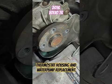 How to Replace the Water Pump on a 2016 Volvo XC90