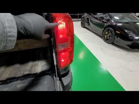 2016 Chevy Colorado Tail light Bulb Replacement