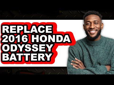 How to Replace the 12V Battery on a 2016 Honda Odyssey (Step-by-Step Guide)