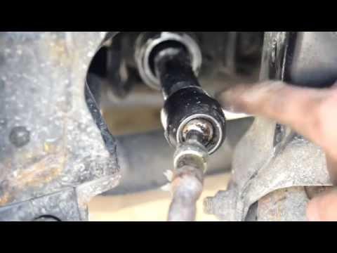 How To Change Tie Rods, Inner and Outer on and Subaru
