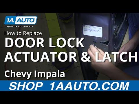 How to Replace Door Lock Actuator & Integrated Latch 06-11 Chevy Impala