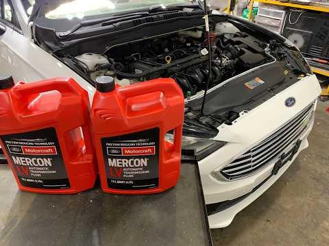 How to Change Transmission Fluid on a 2010-2020 Ford Fusion (Engine: Inline 4 2.0L)